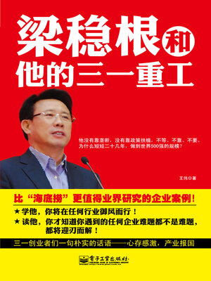 cover image of 梁稳根和他的三一重工